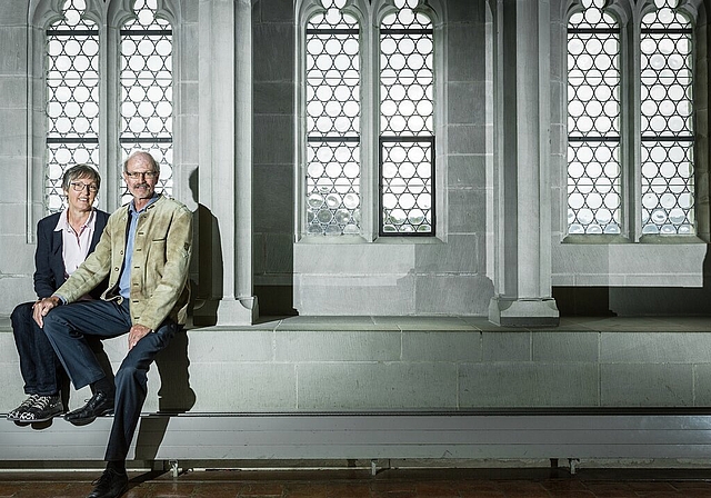 <em>Beschliessen kommende Woche ihre letzte Saison: </em>Das langjährige Schlosswartpaar Renate und Peter Jud. Foto: Chris Iseli