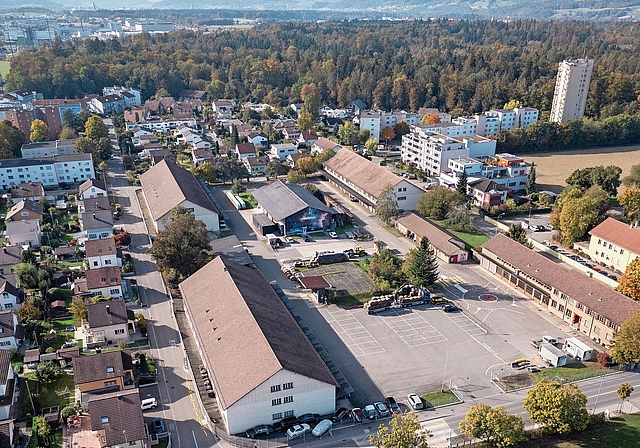 Eignet sich das Zeughausreal für die Lenzburger Volksschule?Foto: zvg