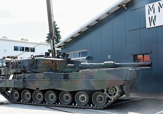 Tschüss, Leopard: Die Schweizer Armee hat den Panzer zurück in den Dienst berufen.Foto: Romi Schmid