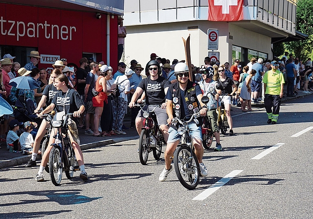 Nicht ganz mit Vollgas wurden die «Secku geropft».Foto: Rinaldo Feusi