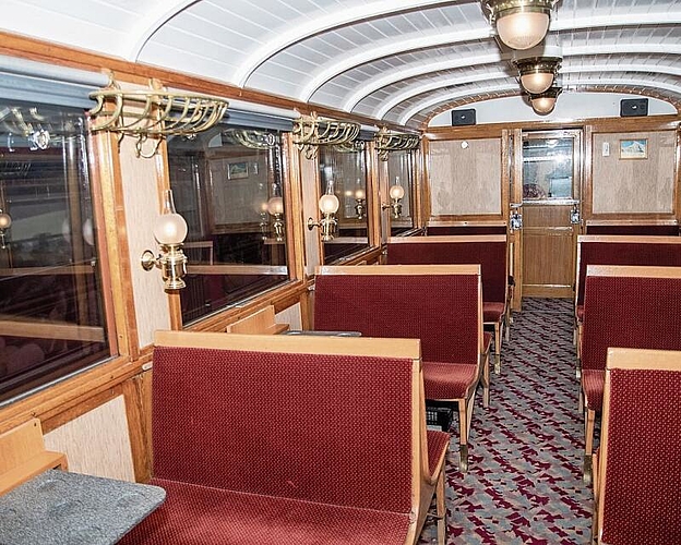 Baujahr 1912: Der Personenwagen Nr. 17 der Jungfraubahnen, auch bekannt als Eiger-Ambassador-Express.Foto: Peter Winkelmann