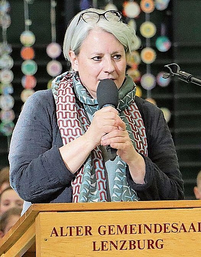 Co-Schulleiterin Doris Lehmann freut sich auf die Arbeit im neuen Anbau.Foto: Rinaldo Feusi