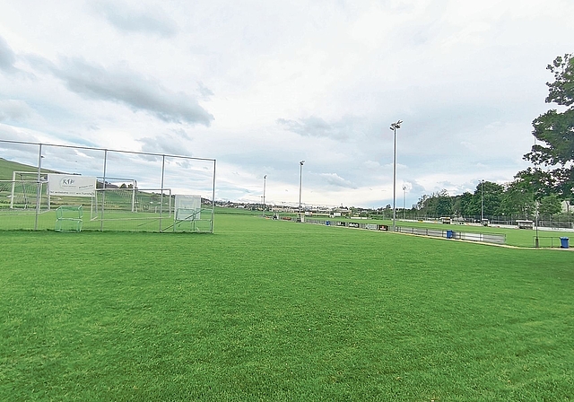 Der FC Sarmenstorf braucht einen Kunstrasenplatz und lädt zum Ländlerobig ein.Foto: rfb