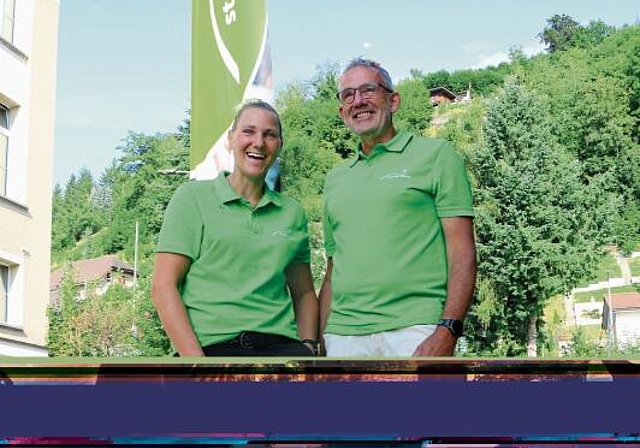 Teilen sich das Präsidium: Irene Fischer und Christian Frey.Foto:  Romi Schmid