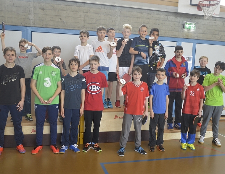 School Trophy: Die Teilnehmer nach der Siegerehrung. Foto: zVg