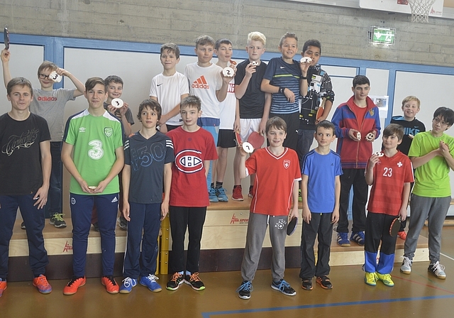 School Trophy: Die Teilnehmer nach der Siegerehrung. Foto: zVg