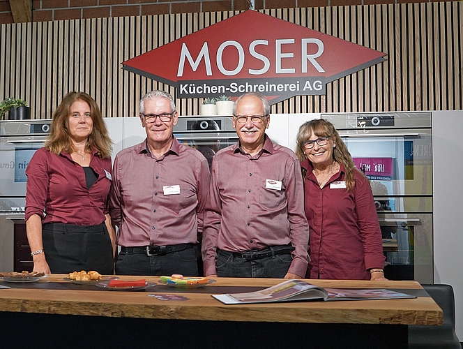 Zufriedene Ausstellerinnen und Aussteller an der Lega.