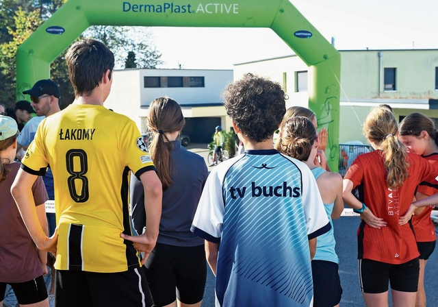Gespannte Stimmung beim Startbogen.Foto: zvg 