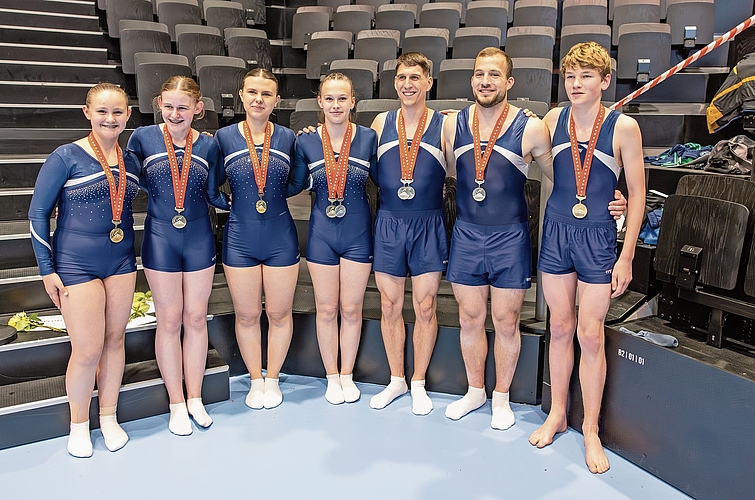 Die Mörkner Medaillengewinnerinnen und Medaillengewinner.Foto: zvg Die Mörkner Medaillengewinnerinnen und Medaillengewinner.Foto: zvg