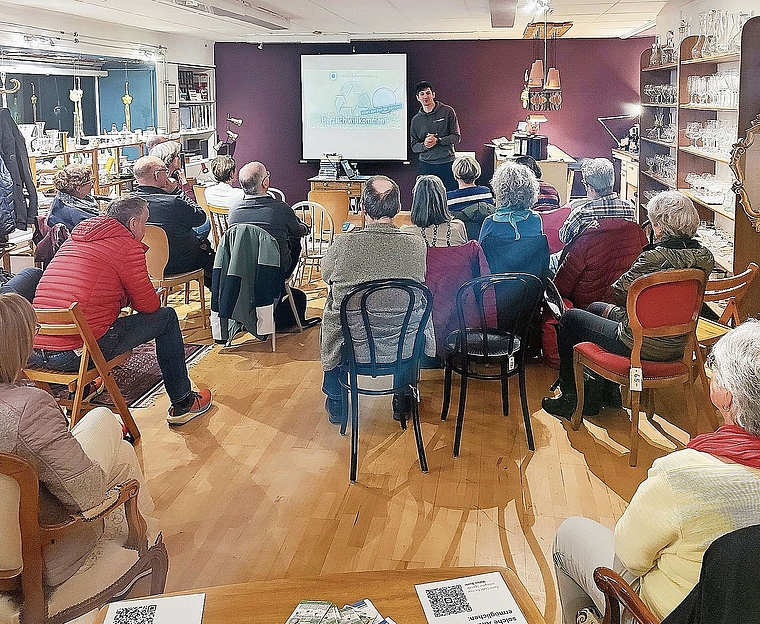 Themenabend zur «Kreislaufwirtschaft»: Spannende Infos, angeregte Diskussion und Start der RePan-Pfannen-Aktion in Lenzburg.Foto: zvg