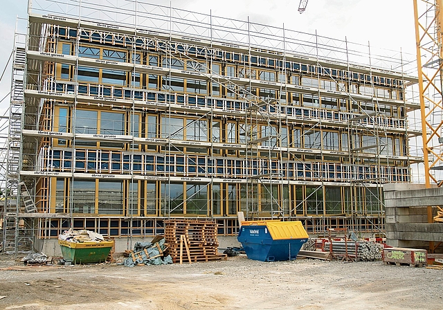 Einweihung Neubau: Das Schulhaus wird am 31. Oktober offiziell eingeweiht.Foto: Peter Winkelmann