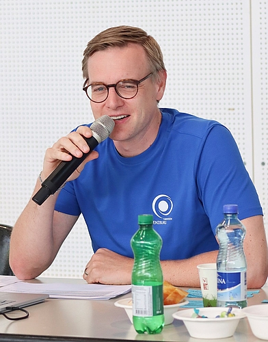 Speaker Matthias Horisberger.