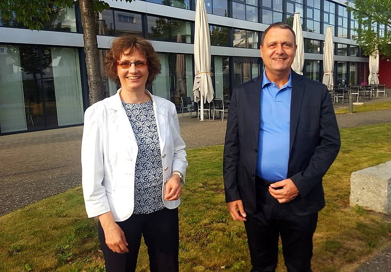 Treten aus dem Stiftungsrat zurück: Sabine Sutter-Suter und Jürg Walti.
