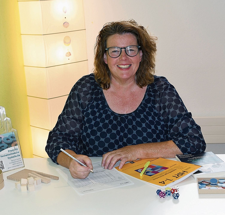 Barbara Gasser in ihrer Praxis.Foto: Andreas Walker