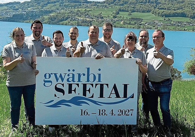 Das OK der «Gwärbi» arbeitet auf Hochtouren für eine unvergessliche Ausstellung.Foto: zvg