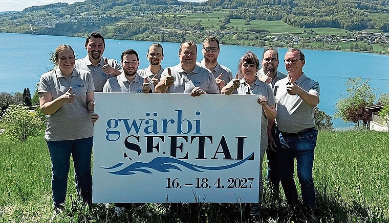 Das OK der «Gwärbi» arbeitet auf Hochtouren für eine unvergessliche Ausstellung.Foto: zvg