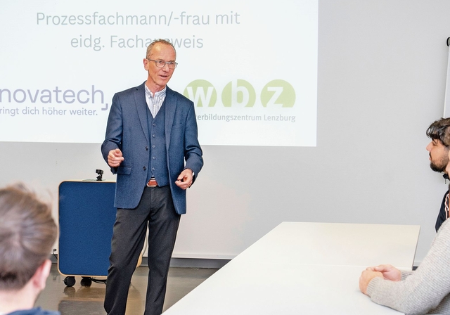 Lehrgangsleiter Max Götschmann.Foto: zvg