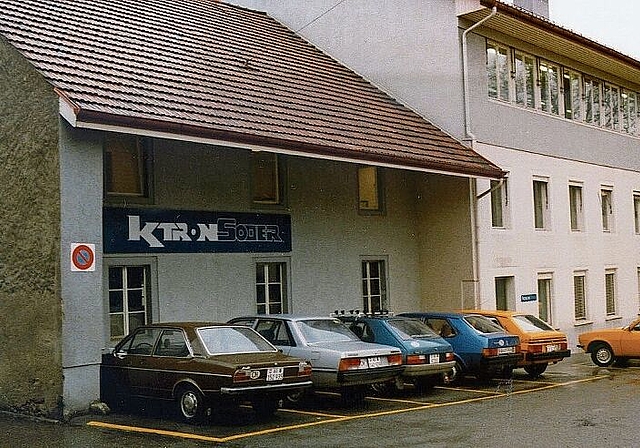 Über 120 Jahre alt: Firma K-Tron Soder, heute Coperion K-Tron in Niederlenz. Foto: zvg