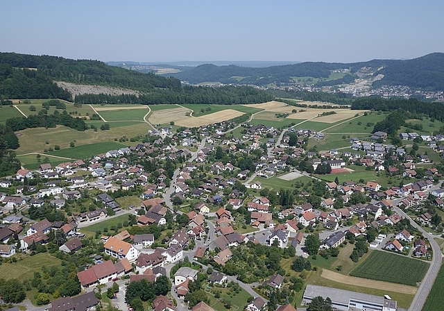 Ortsplanung Auenstein: Das Dorf soll weiterhin eine attraktive Wohngemeinde bleiben. Foto: zvg