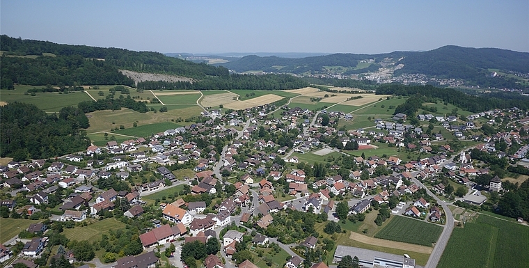 Ortsplanung Auenstein: Das Dorf soll weiterhin eine attraktive Wohngemeinde bleiben. Foto: zvg