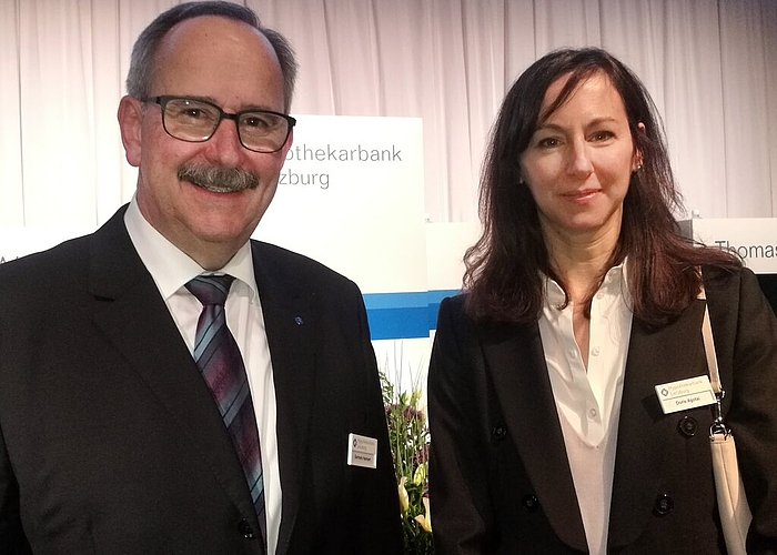 Verstärkung in Sachen Human-Computer-Interaction: Verwaltungsratspräsident Gerhard Hanhart und Neu-Verwaltungsrätin Doris Agotai.