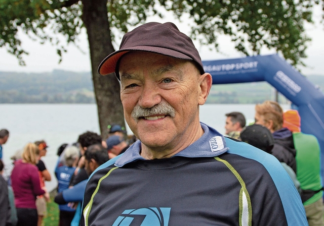 Zum sagenhaften 51. Mal ging Beat Bucher am Lauf an den Start.Foto: Verena Schmidtke