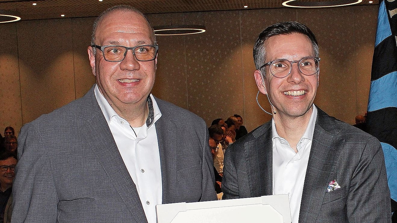 Stephan Weber übernimmt das Präsidium von Stefan Regli.Foto: DHu