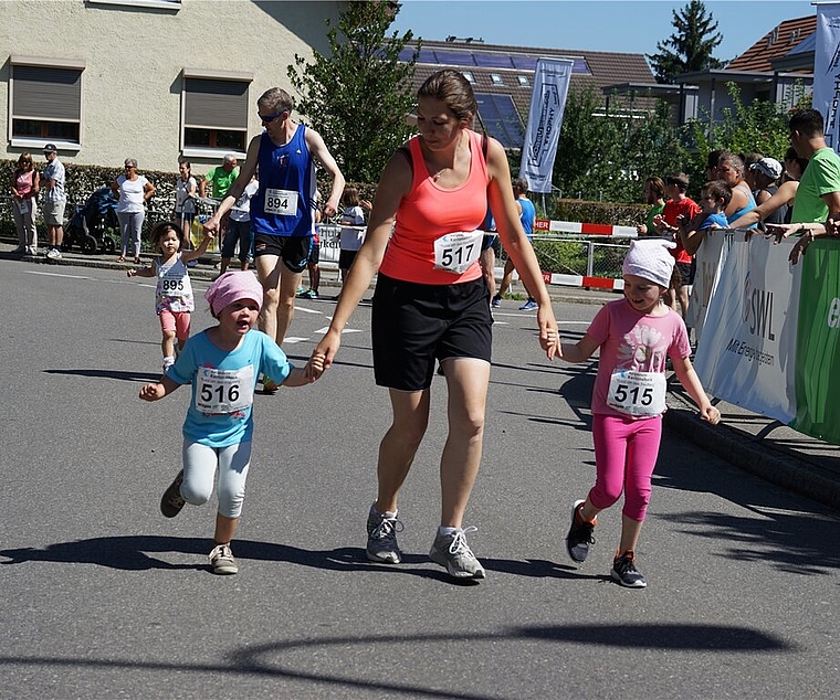 Der Familienlauf: das spezielle Lauferlebnis am Staufberglauf. Foto: zvg