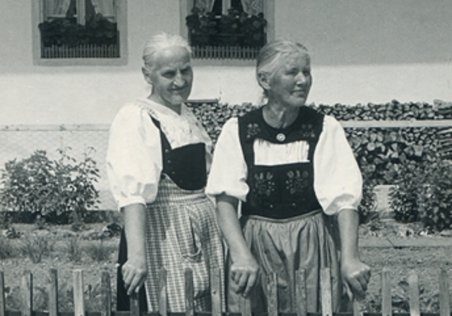 Die Schwestern Lisette und Marie Burger, welche den Grundstock für denMissionsbazar gelegt haben. Foto: zvg
