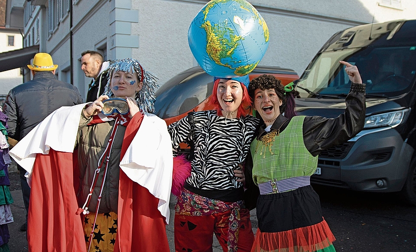 Diese lustigen Besuchenden nannten sich selbst nicht definierbar.Foto: Verena Schmidtke