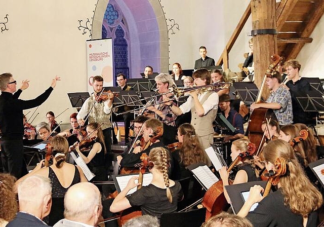 Klezmer und Klassik – passt das? Den Beweis lieferten die Musiker am Freitagabend. Foto: Romi Schmid
