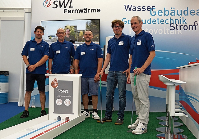 Minigolf bei der SWL.
