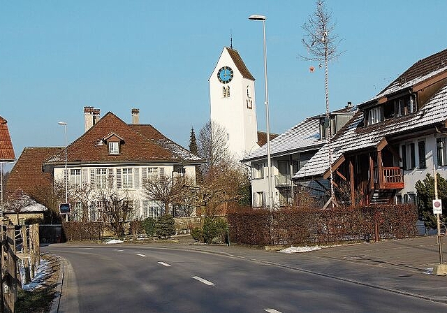 Spürbarer Wille: Ammerswil will zu seinem Ortsbild Sorge tragen. Foto: Alfred Gassmann