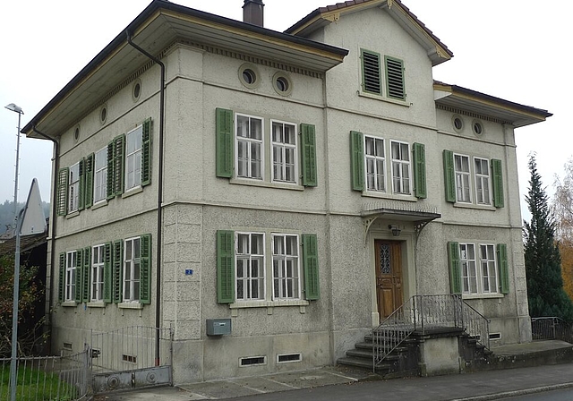 Beck-Bertschi-Haus: Muss einem neuen Schulgebäude weichen. Foto: zvg