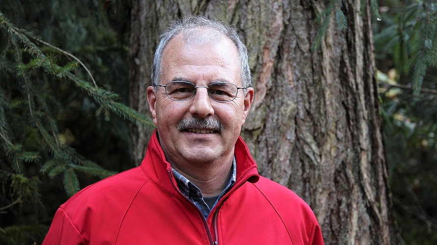 1992 bis 2019: Lenzburger Stadtoberförster Frank Haemmerli. Foto: zvg
