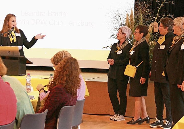 Organisierte die Herbstkonferenz: Der BPW Club Lenzburg.Foto:Romi Schmid