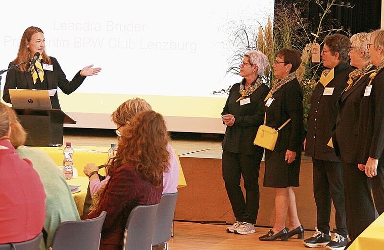 Organisierte die Herbstkonferenz: Der BPW Club Lenzburg.Foto:Romi Schmid