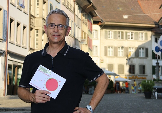 «Alles ist parat.» Heiner Cueni koordiniert die Klingende Zone seit dem Start 2009. Dieses Jahr ist sein letztes Stelldichein für den Event, der die Altstadt zum Klingen bringt.
