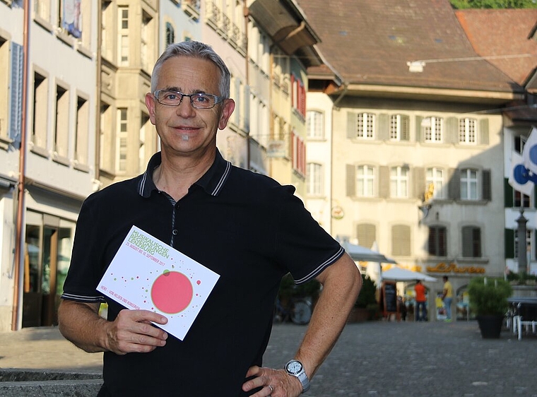 «Alles ist parat.» Heiner Cueni koordiniert die Klingende Zone seit dem Start 2009. Dieses Jahr ist sein letztes Stelldichein für den Event, der die Altstadt zum Klingen bringt.