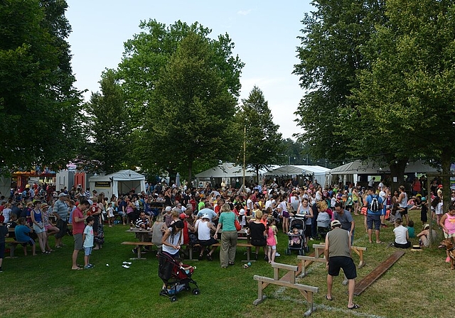 <em>Wird wieder zum Festplatz:</em> Das Altfeld. Foto: zvg