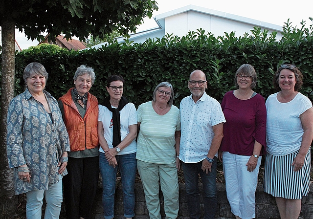 Die Künstlerinnen und der Künstler freuen sich auf ihr Projekt.Foto: Debora Hugentobler