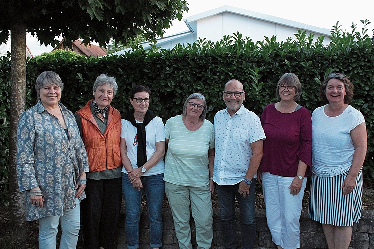 Die Künstlerinnen und der Künstler freuen sich auf ihr Projekt.Foto: Debora Hugentobler