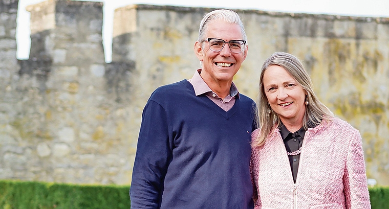 Bestreiten bereits ihre 8. Saison auf Schloss Lenzburg: René Marty und Christine Ziegler.Foto: Romi Schmid
