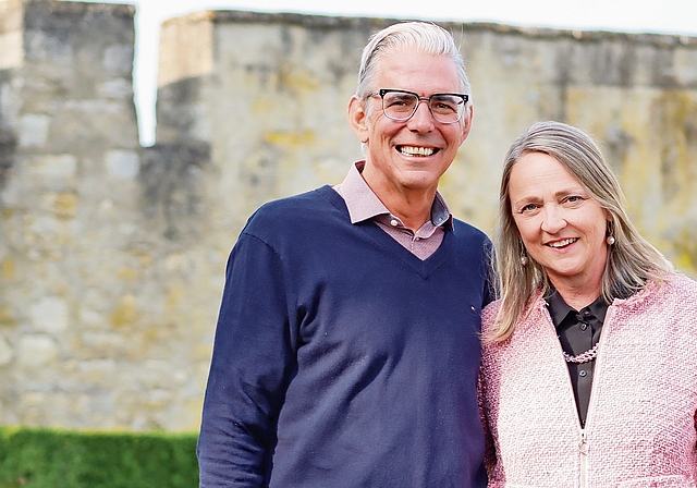 Bestreiten bereits ihre 8. Saison auf Schloss Lenzburg: René Marty und Christine Ziegler.Foto: Romi Schmid