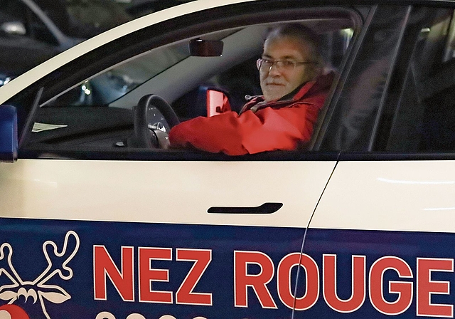 Sicher nach Hause dank Nez Rouge.Foto: Romi Schmid