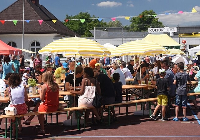 Am Street Food &amp; Fun Festival in Othmarsingen drehte sich am vergangenen Samstag alles ums Essen. Foto: AW