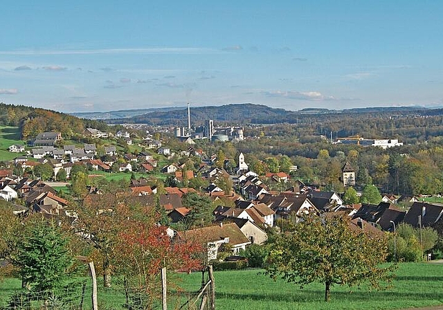 Mit ausgewogenen Vorschriften: Auenstein will zu seinem Ortsbild und der Umgebung weiterhin Sorge tragen. Foto: Hansres Frei