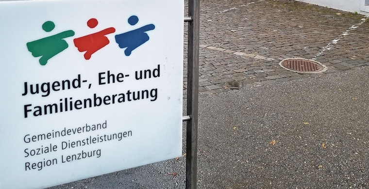 Am Standort Lenzburg laufen die Fäden der Sozialen Dienstleistungen Region Lenzburg für 18 Gemeinden zusammen.Foto: zvg