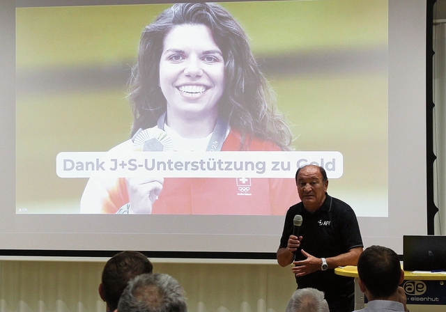 Luigi Ponte, Präsident des Aargauer Fussballverbands, hofft auf einen Vernunftsentscheid des Aargaus.Foto: Debora Hugentobler
