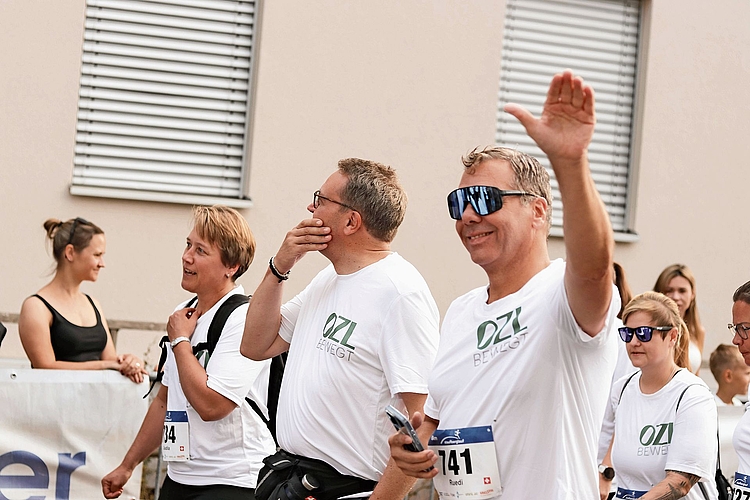 Auch Teilnehmer der Stiftung Orte zum Leben waren am Start.